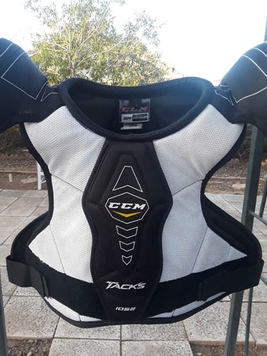 Used Senior Medium CCM Tacks 1052 Shoulder Pads Pro Stock