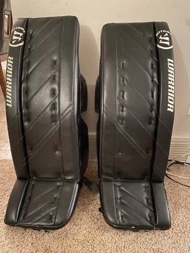 Used 32"+1 Warrior Ritual G4 Goalie Leg Pads