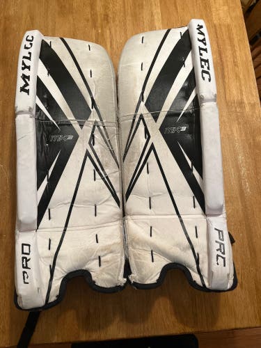 USED Mylec 30” street/dek hockey mk3 pro goalie pads