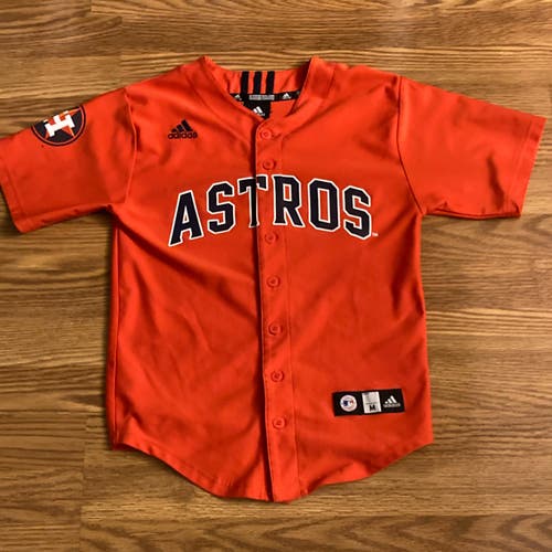 Houston Astros Orange Adidas Jersey Youth