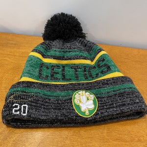 Boston Celtics Hat Cap Winter Beanie Green NBA Basketball New Era Hayward Retro