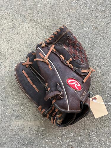 Used Rawlings Left Hand Throw Softball Glove 12"