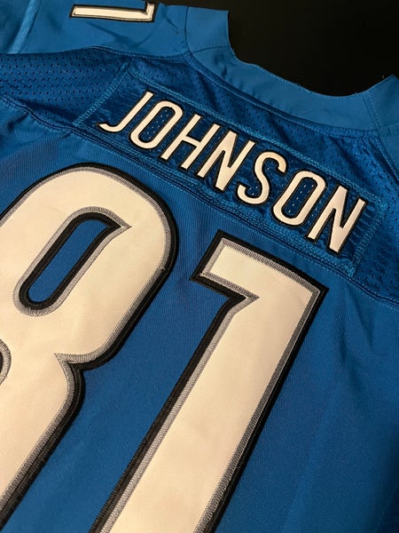 NFL Detroit Lions Calvin Johnson Replica Alternate Jersey 