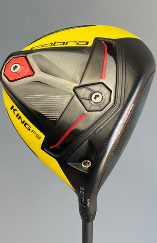 Cobra King F9 Speedback 9* Driver HZDRUS Smoke Graphite Stiff Shaft