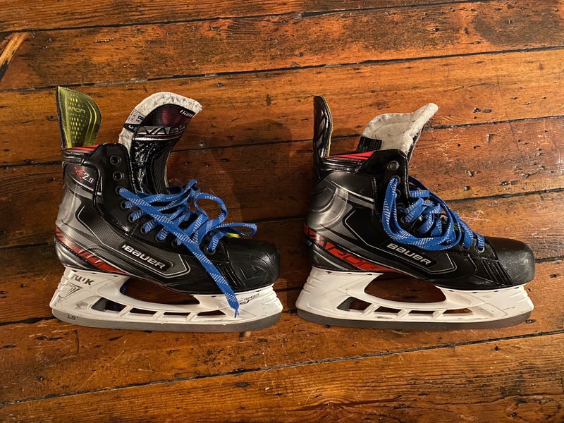 Used Bauer Wide Width Size 8.5 Vapor X2.9 Hockey Skates