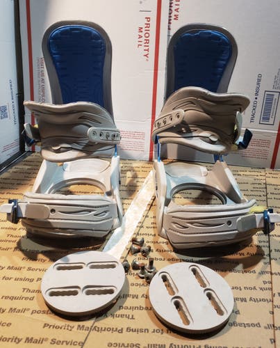 Rossignol HC 1000 Snowboard Bindings ADJUSTABLE SIZE M-L *USED* Mens/Womens