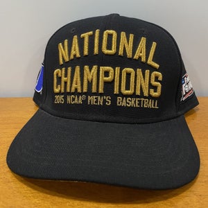 Duke Blue Devils Hat Cap Snapback Basketball Nike NCAA 2015 National Champions