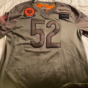 Green “Salute To Service” Used XL Nike Jersey