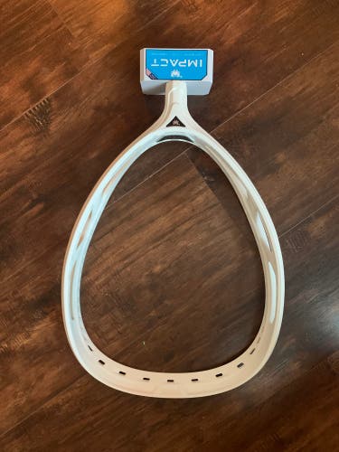 Ecd impact goalie head white new