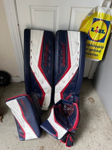 32" Lefevre/True Pro Stock L20.1 Goalie Full Set