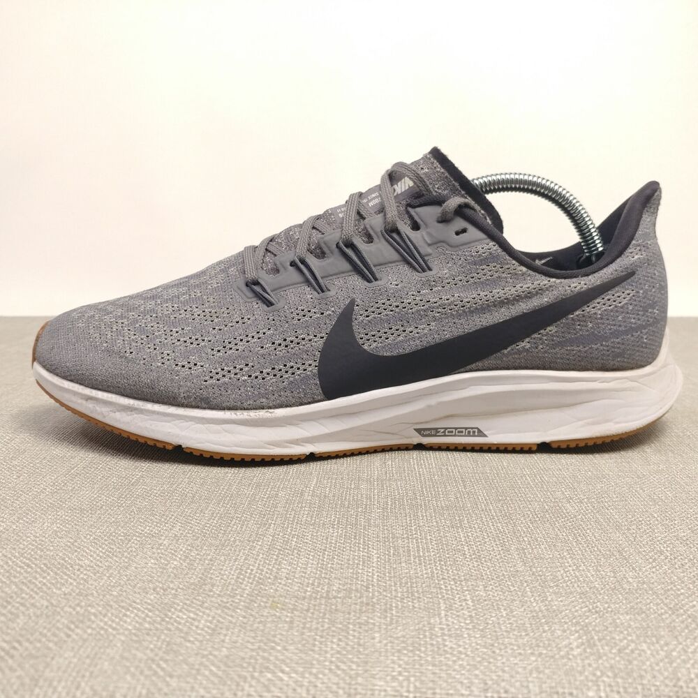 Nike Zoom Pegasus 36 Mens Running Shoes Size 10.5 Trainers Gray Sneakers  AQ2203 | SidelineSwap