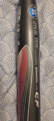 Used 2020 DeMarini Composite CF Bat (-10) 21 oz 31"