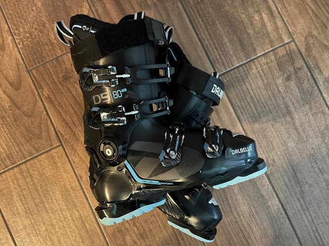 Women's Used Dalbello All Mountain DS MX 80 W Ski Boots Soft Flex
