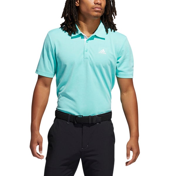 Adidas Advantage Novelty Heathered Mens Golf Polo