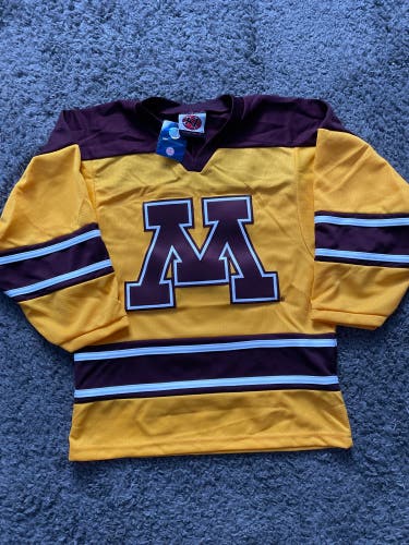 Youth Medium University of Minnesota Golden Gophers Hockey Jersey