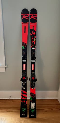 Used 2021 Rossignol 149 Hero Athlete SL Pro Skis with SPX 10 Bindings