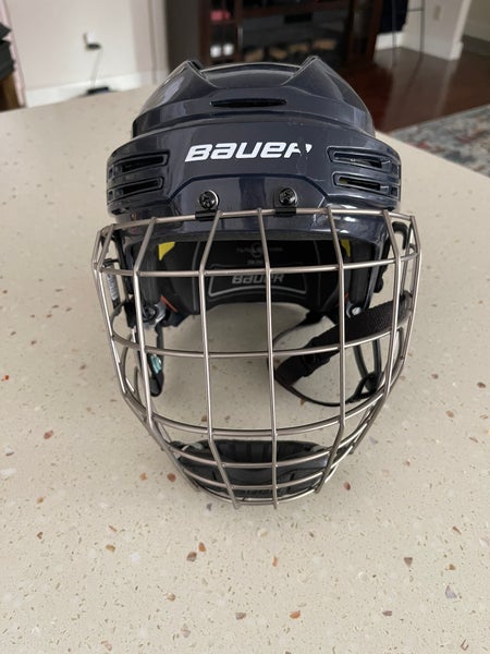 Bauer Re-Akt 75 Helmet (Large) w/ Profile III Cage