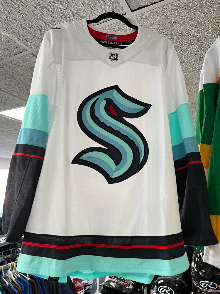 New Authentic Seattle Kraken away Adidas Hockey Jersey