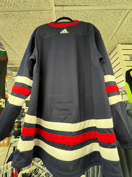 New Authentic Winnipeg Jets Navy Adidas Hockey Jersey | SidelineSwap