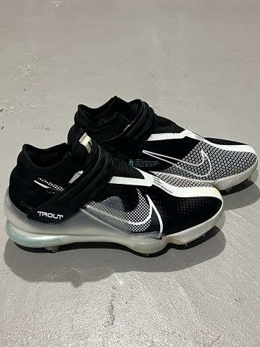 Black Men's Metal High Top Force Zoom Trout 7