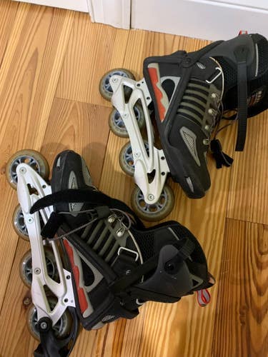 Used Aero 8 Inline Skates Regular Width Size 9.5