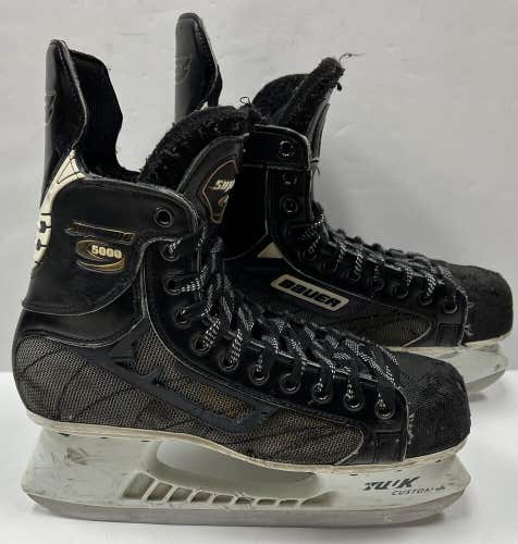 Vintage Bauer Supreme 5000 hockey skates size 8.5 mens senior *Made in Canada*