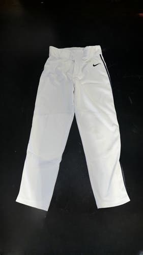 White New XL Nike Game Pants