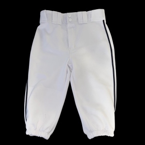 White New Small Easton Game Pants