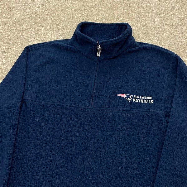 New England Patriots Sweater Adult Medium Blue NFL Team Hoodie Sweatshirt  Mens