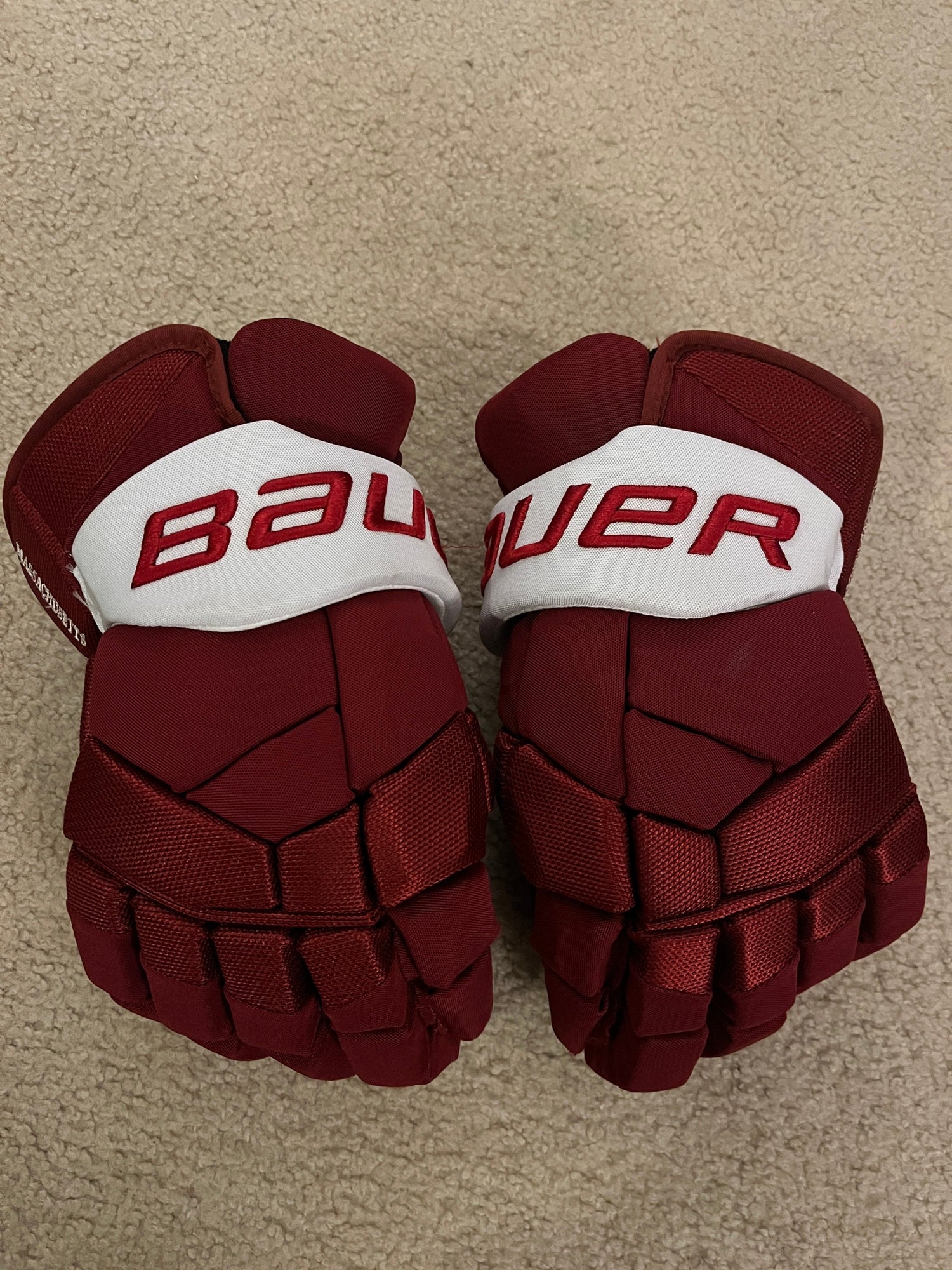 Red LV Supreme Gloves –