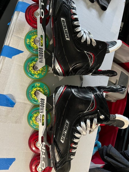 Used Bauer Regular Width Size 8.5 XR600 Hockey Skates