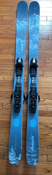 #5 in Best Women's All Mountain Skis 2022 Like New Nordica 165cm Santa Ana 93 Tyrolia Bindings