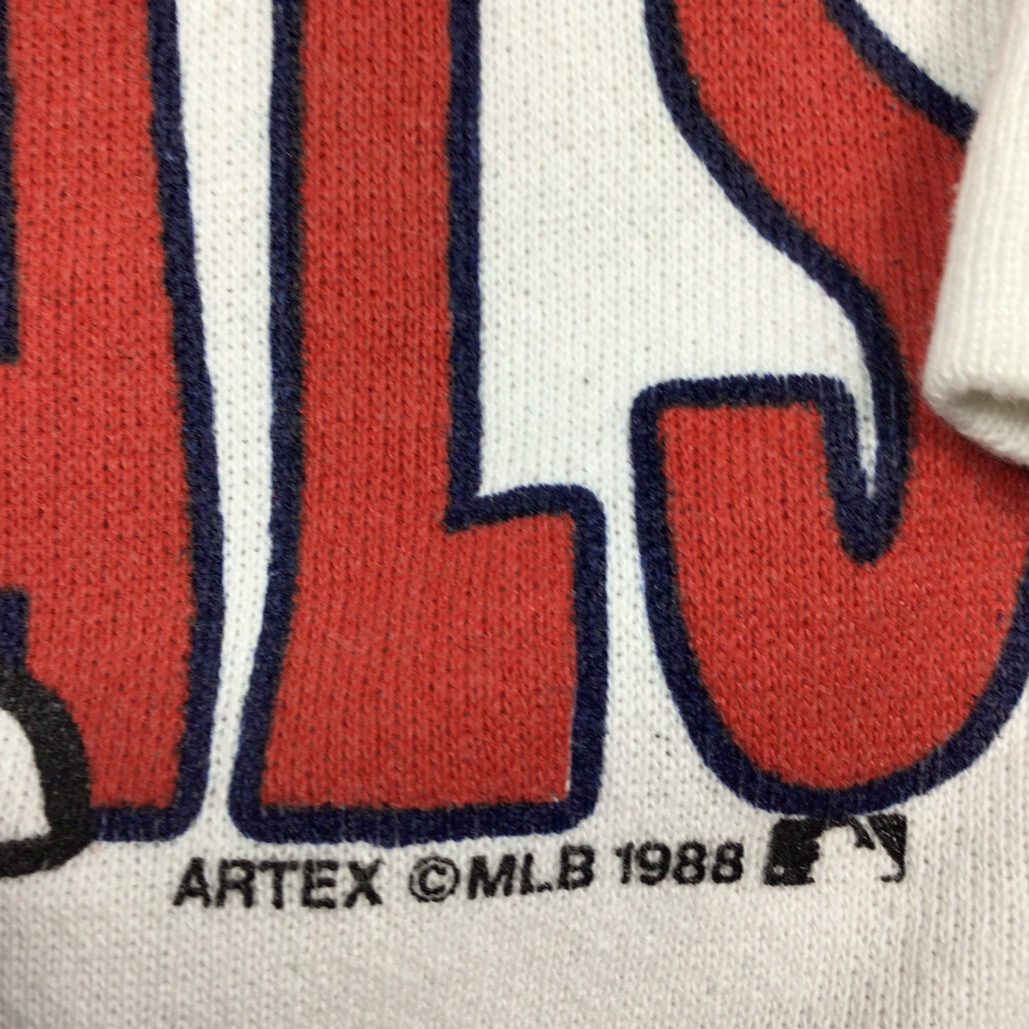 CustomCat St.Louis Cardinals Retro 90's Vintage MLB Crewneck Sweatshirt Royal / S