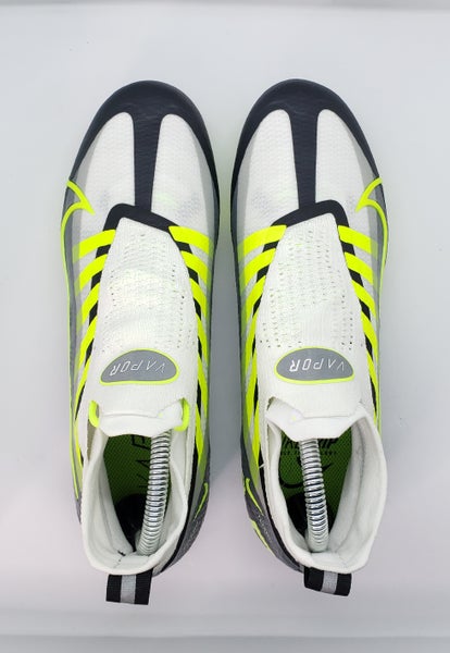  Nike Mens Vapor Edge Elite 360 Flyknit Football Cleats Ao8276  (Black/White-Dark Smoke Grey, us_Footwear_Size_System, Adult, Men, Numeric,  Medium, Numeric_8)