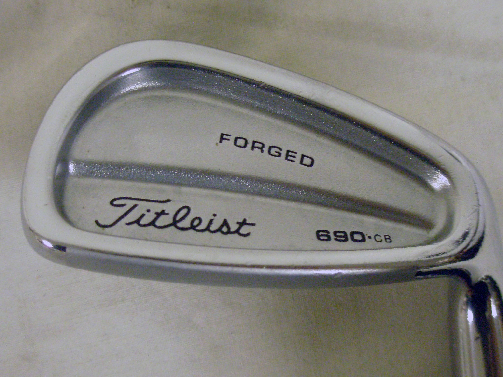 Titleist 690.CB 3 Iron (Steel Project X 6.0 Flighted Stiff) 3i