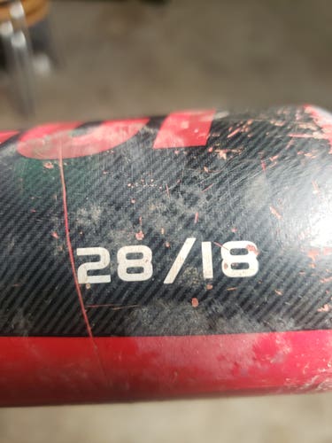 Used  Alloy (-10) 18 oz 28" Cat USA Bat
