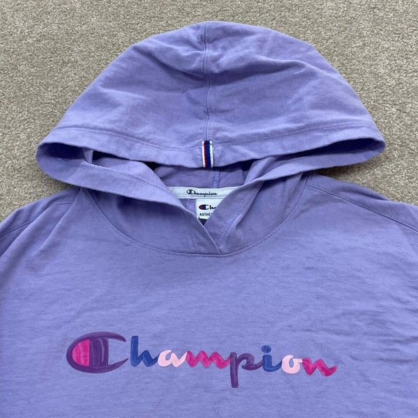 Champion Women's Soft Touch Pullover Sweatshirt, Purple, Medium