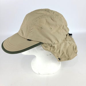 REI SUN PROTECTION Hat Cap Khaki Tan Vented Neck Flap Outdoor Hat