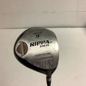 Used Rippa 9.0 Degree Regular Flex Graphite Shaft Drivers