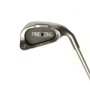 Used Ping Zing Black Dot Men's Right 5 Iron Stiff Flex Steel Shaft