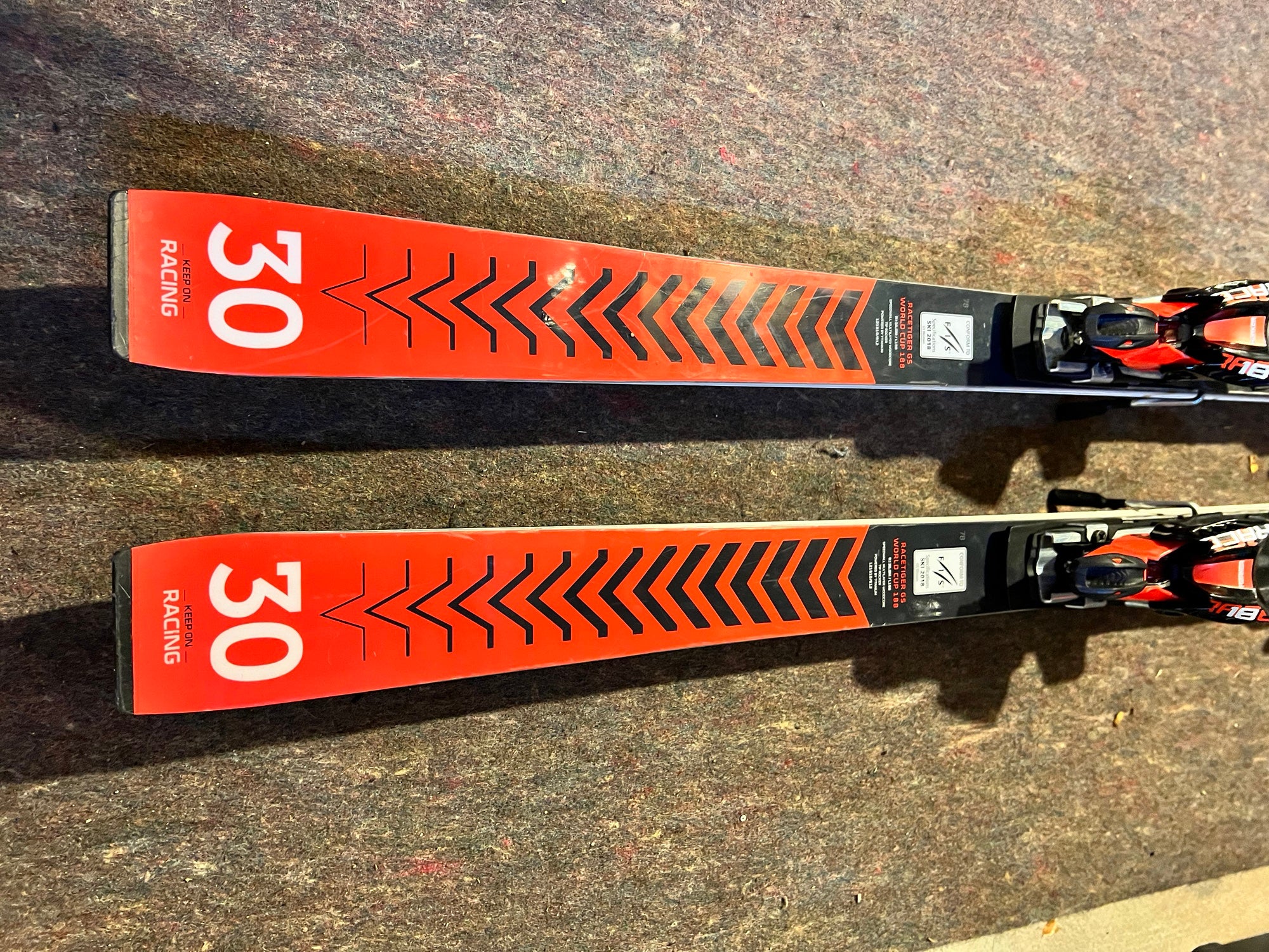 Volkl World Cup Racetiger GS 2022 Race ski With Marker X-comp