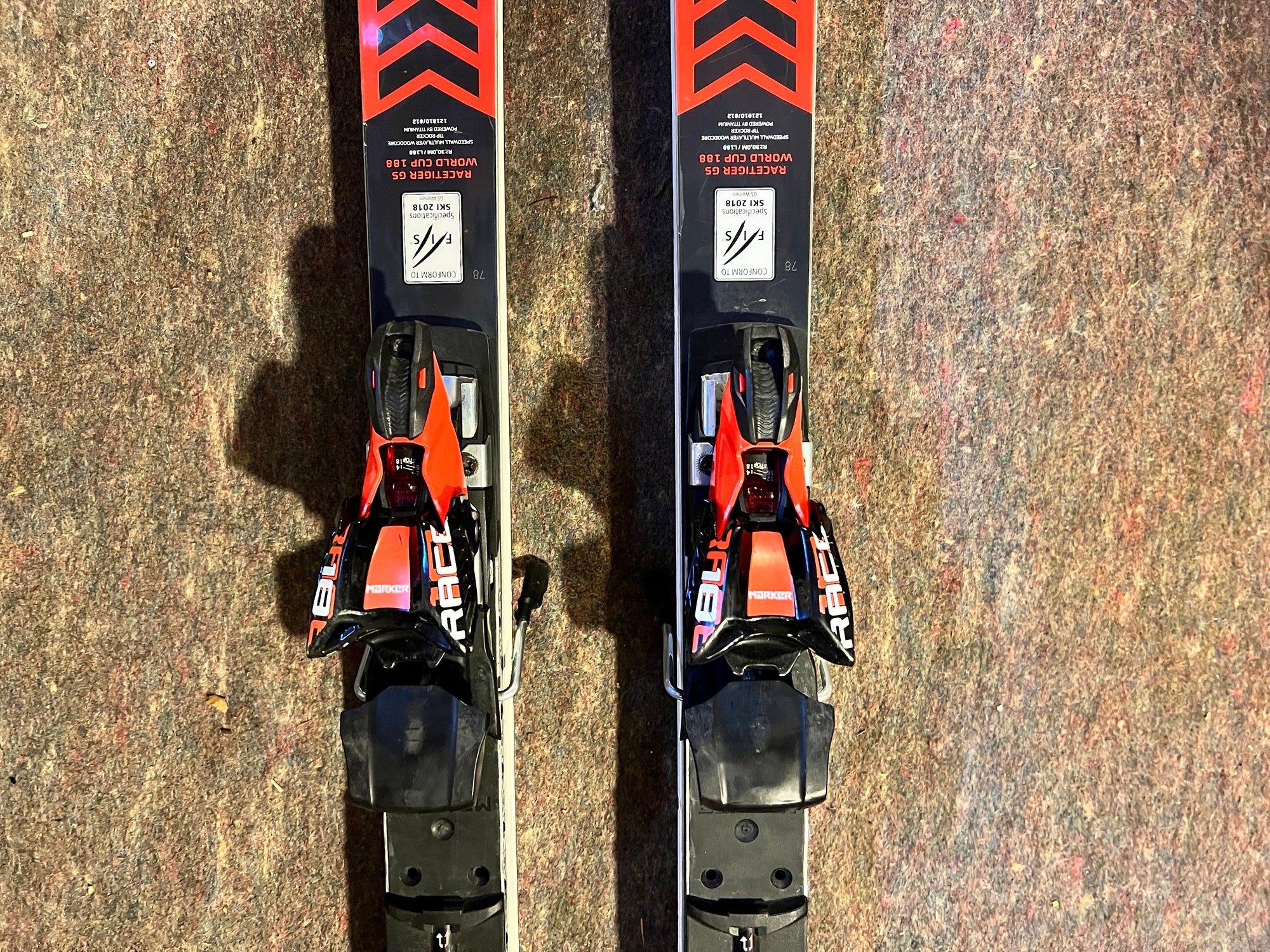 Volkl World Cup Racetiger GS 2022 Race ski With Marker X-comp