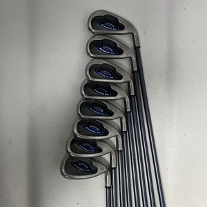 Used Callaway Steelhead X16 3i-pw Stiff Flex Graphite Shaft Iron Sets