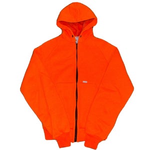 Vintage 80s Carhartt Rugged Outdoor Wear SOFT Full Zip Hoodie Sweatshirt Size S