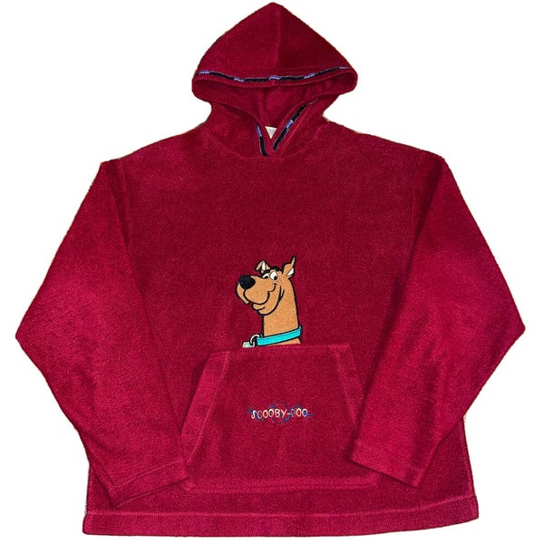Vintage 1999 Scooby Doo Pullover Sweatshirt Fleece Embroidered Cartoon  Network L | SidelineSwap