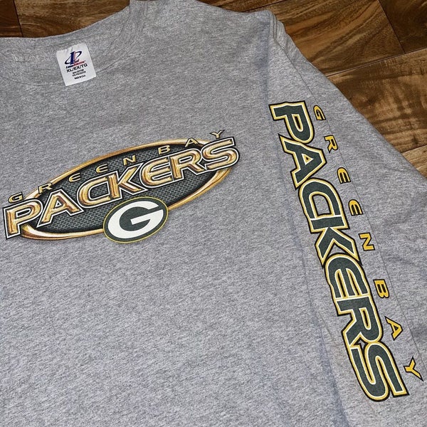 Vintage 1996 Logo 7 Athletic NFL Green Bay Packers Spellout Crewneck