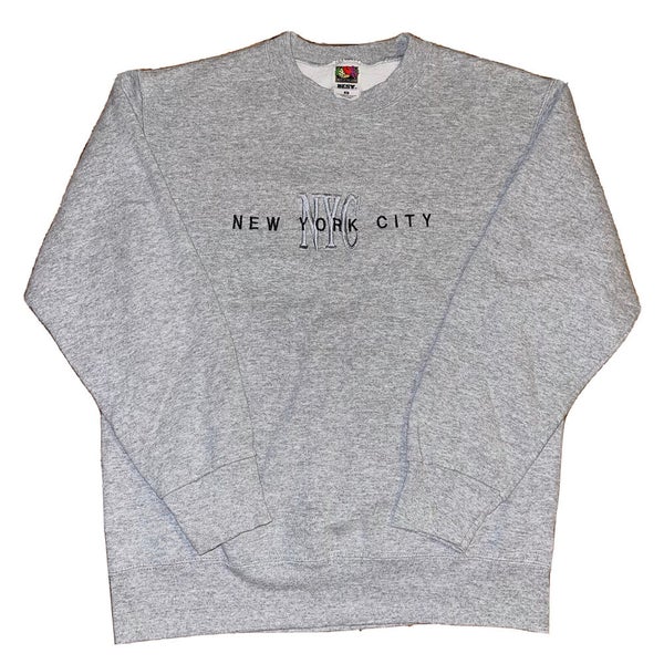 Vintage New York Football Sweatshirt New York Crewneck NYC 