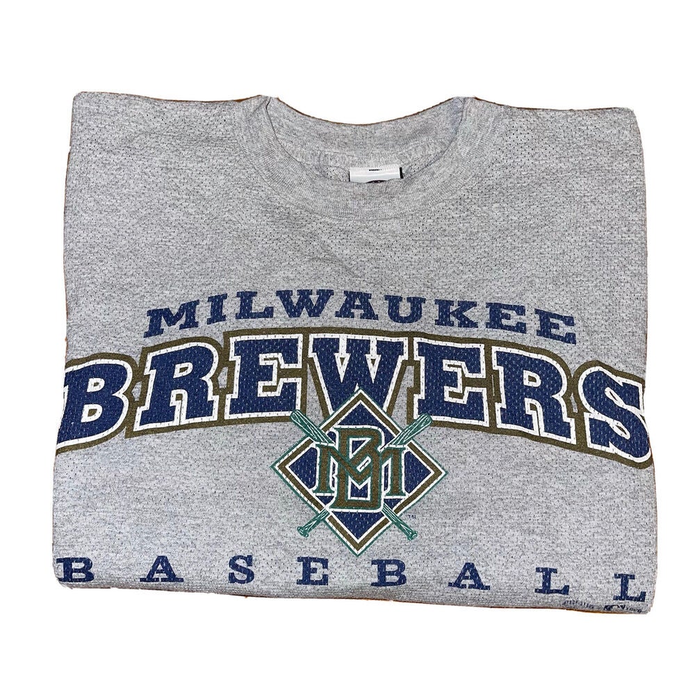 Vintage 90s Milwaukee Brewers Tee Shirt 