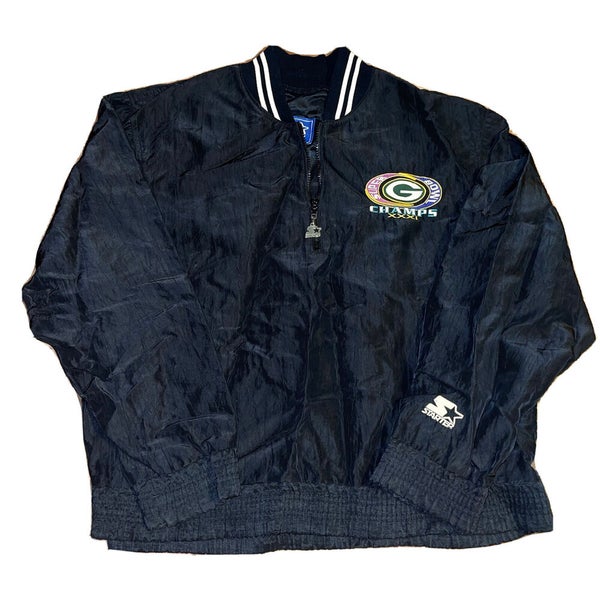 Vintage Green Bay Packers Starter Jacket L 90s USA Made Green 