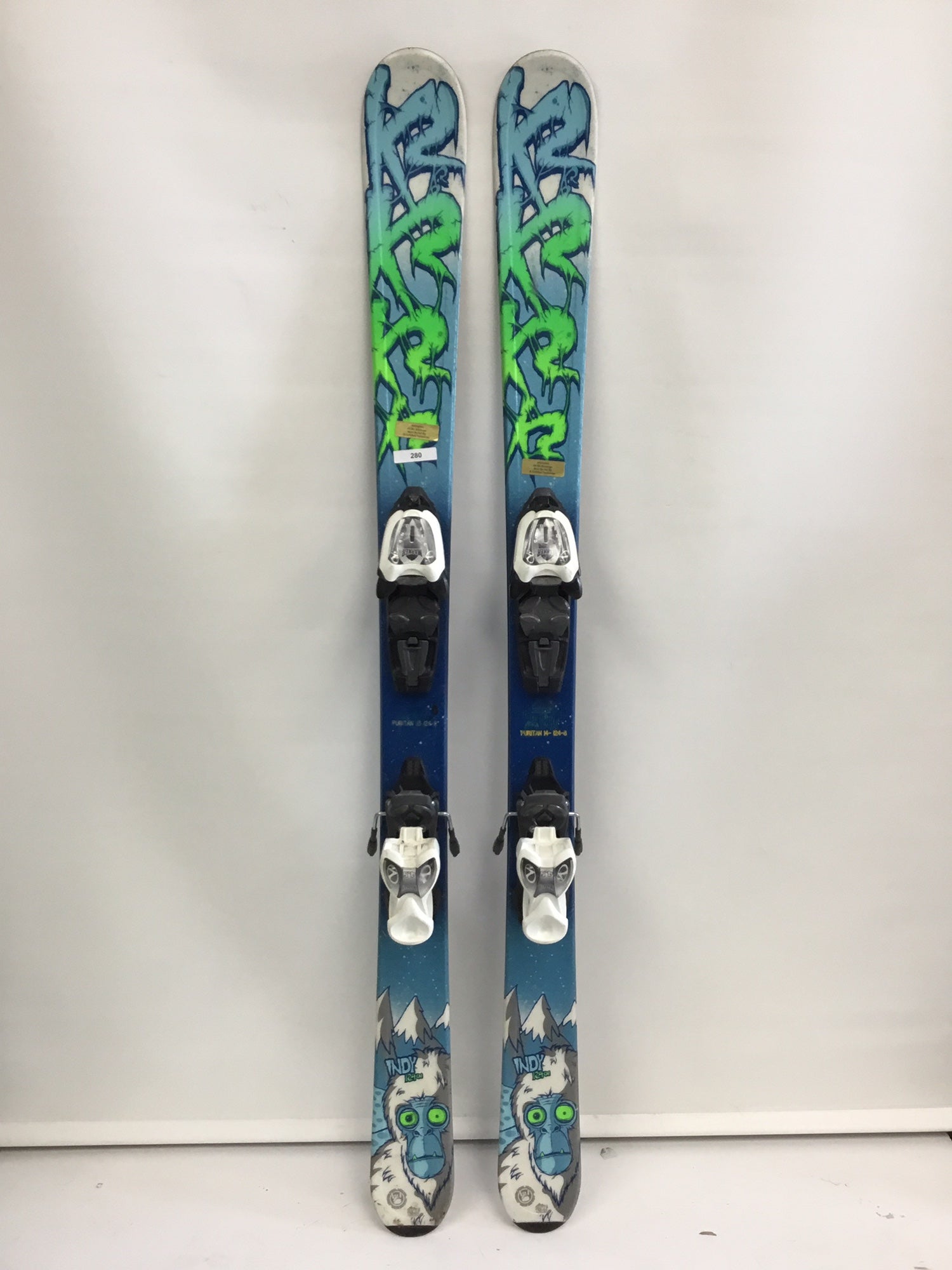 124 K2 Indy JR Skis | SidelineSwap | Buy and Sell on SidelineSwap